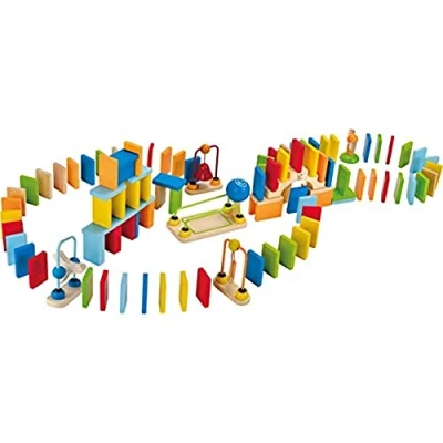 Afbeelding van Hape bouwset domino dynamo 107st