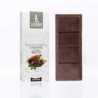 Afbeelding van Chocolade de Modica Fondant 60% Glutenvrij, 100 g