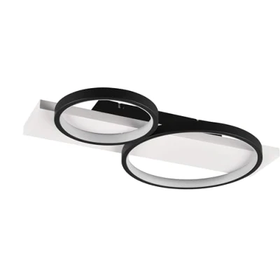 Afbeelding van Plafondlamp Trio Leuchten Medera zwart