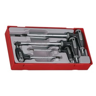 Afbeelding van TTTX7 Torxset met T hendel Tc tray 10 40 7dlg