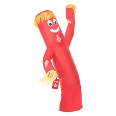 Afbeelding van Morph opblaasbaar buiskostuum voor kinderen, armen, zwaaiende kostuum, buis, dansers, carnaval, eenheidsmaat