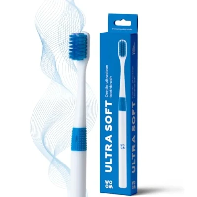 Afbeelding van Woom tandenborstel blue ultra soft