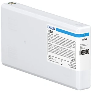 Afbeelding van Epson C13T55W200 inktcartridge 1 stuk(s) Origineel Cyaan