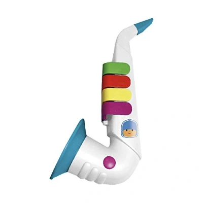 Afbeelding van 4 Stemmige Saxofoon Pocoyo Met koffer Muziekspeelgoed