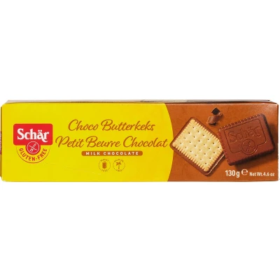 Afbeelding van Schar Choco Butterkeks 130GR