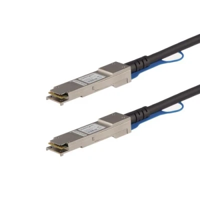 Image de StarTech.com Câble QSFP+ à connexion directe de 50 cm Compatible avec Juniper EX QSFP 40GE DAC50CM Cordon 40G Twinax passif d&#039;attache 40GBase verrouillé pour twinaxial SFF 8436