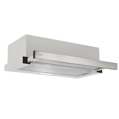 Afbeelding van Candy Afzuigkap Model CBT6130/3X Semi inbouw (uittrekbaar) Zilver 329 m3/uur
