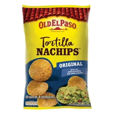 Afbeelding van Old El Paso Tortilla Nachips, 185 g