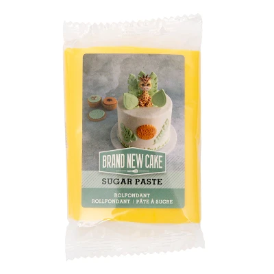 Afbeelding van BrandNewCake Rolfondant Geel 250g