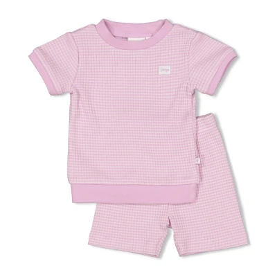Afbeelding van Feetje Pyjama Shortama Wafel Summer Special Lila Maat 56 T/m 86 68