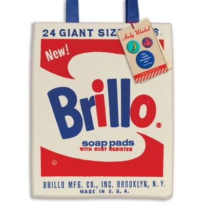 Afbeelding van Andy Warhol Brillo Tote Bag