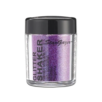 Afbeelding van Stargazer Glitter voor het verspreiden van lichaam en gezicht Kleur: Violet fluorescerend onder blacklight (UV)