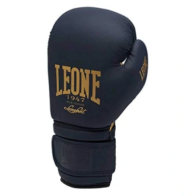 Afbeelding van Leone1947 Blue Editie Gevechtshandschoenen Zwart 16 oz