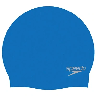 Afbeelding van Speedo Plain Moulded Badmuts Junior Blue Badmutsen