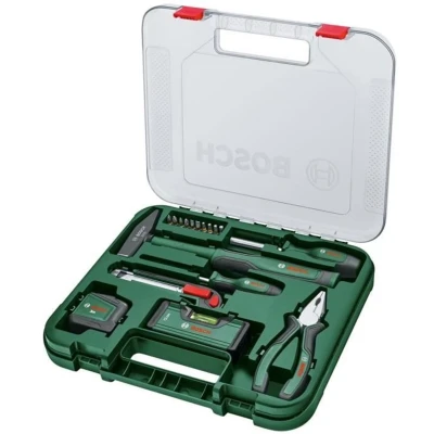 Afbeelding van Bosch 17 delige &quot;Universele&quot; handgereedschapset (veelzijdige reparatieset voor thuisgebruik)