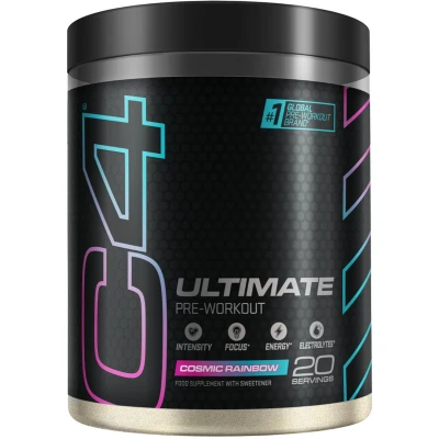 Afbeelding van Cellucor C4 Pre Workout Ultimate Performance 20 serveringen Cosmic Rainbow