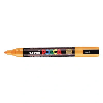 Image de UNI BALL Marqueur peinture POSCA (PC 5M), orange largeur de trait: 1,8 2,5 mm (ancien: PC5MORA / nouveau: PC 5M O)