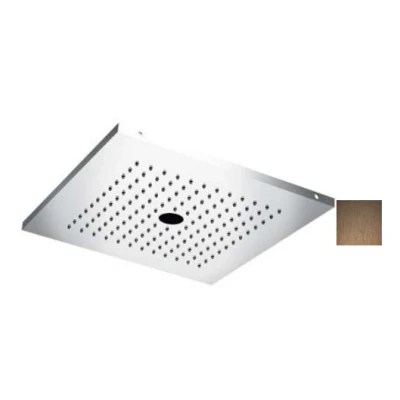 Afbeelding van SB Regendouche met twist straal 38cm vierkant PVD Koper 1208955630