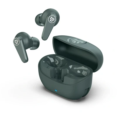 Afbeelding van JLAB Go Pods ANC Oortjes Draadloos 26 Uur Speeltijd Draadloze Oordopjes Bluetooth Multipoint Hybrid Active Noise Cancelling Aanpasbare Equalizer Instellingen EQ4 Fast Charging Case Met Ingebouwde Oplaadkabel Groen