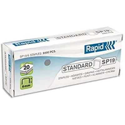 Afbeelding van Rapid nietjes SP19, gegalvaniseerd, doos van 5.000