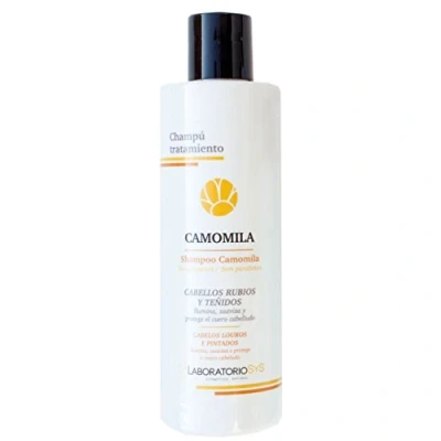 Afbeelding van SyS Shampoo Kamille 100% Natuurlijk Herstellend Zwak &amp; Beschadigd Haar 250ml