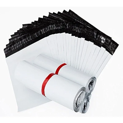 Afbeelding van Sinoba verzendzakken, ondoorzichtige, plastic zakken, 100 stuks (28 x 42 cm)
