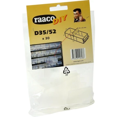 Afbeelding van Raaco Tussenschotjes DIY lade 150 00 (30 stuks)
