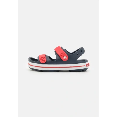 Afbeelding van Crocs Crocband Cruiser Unisex Badslippers voor kinderen, Maat: 19/20, Navy/varsity red Kunststof