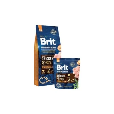 Afbeelding van Brit Premium van Nature S+M Senior 8kg