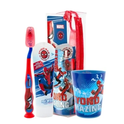 Afbeelding van Mr White Jr etui met Spider Man set