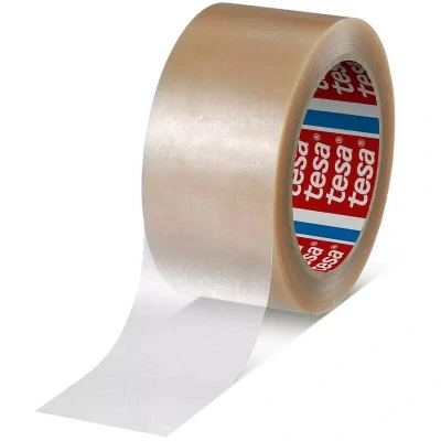 Afbeelding van Tesa 04124 00015 00 Verpakkingstape tesapack 4124 Transparant (l x b) 66 m 50 mm 1 stuk(s)