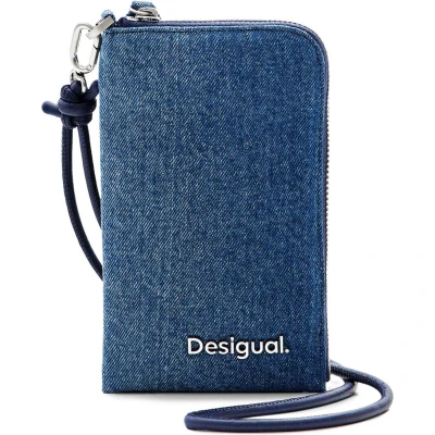 Afbeelding van Desigual Telefoonhoesje, Dames, Maat: One Size, Blue