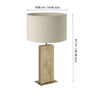 Afbeelding van EGLO, Tafellamp, 390408 (E27)