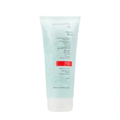Afbeelding van Medavita Choice Mask, rood/rood, 200 ml