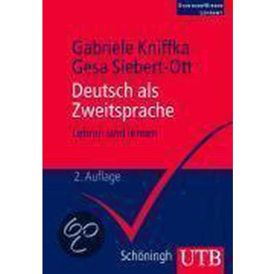 Afbeelding van Deutsch Als Zweitsprache