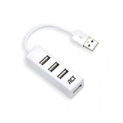Afbeelding van ACT AC6200 4 Poorts USB HUB Mini Wit