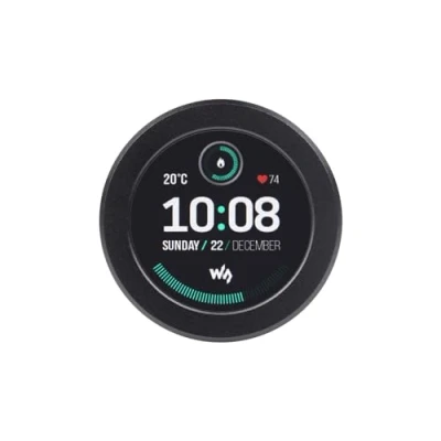 Afbeelding van Waveshare ESP32 S3 ontwikkelingskaart met rond 1,3 inch lcd touchscreen CNC metalen behuizing, 32 bits LX7 dual core processor, ondersteuning voor 2,4 GHz wifi en Bluetooth 5 (LE)