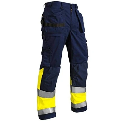 Afbeelding van Blaklader Werkbroek High Vis 1529 1860 Marine/High Geel C58