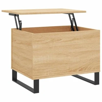 Image de vidaXL Table basse Chêne sonoma 60x44,5x45 cm Bois d&#039;ingénierie830959