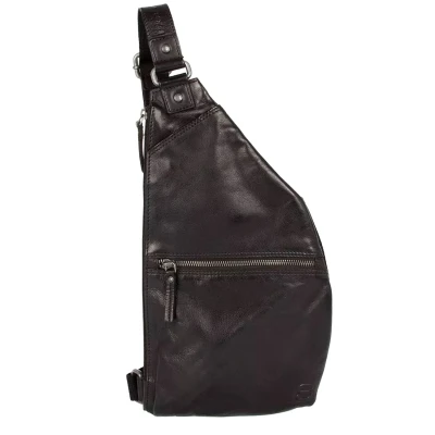 Afbeelding van Spikes &amp; Sparrow Schoudertassen Bronco cognac