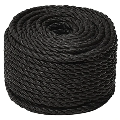 Afbeelding van vidaXL Werktouw 14 mm 50 m polypropeen zwart