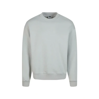 Afbeelding van Urban Classics Fluffy Crewneck Sweater, Heren, Maat: XXL, Lightasphalt