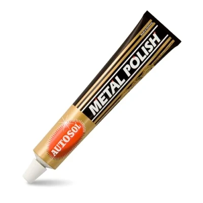 Afbeelding van Metal Polish Polijstpasta, reiniger en polijstmiddel, verwijdert roest andere verontreinigingen van alle metalen (staal, chroom, messing, koper, zilver, aluminium, enz.) Reinigt sieraden
