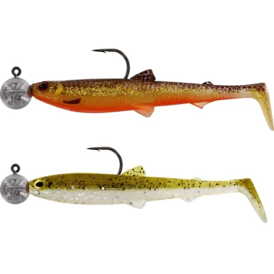 Afbeelding van Westin Bullteez 9.5cm R n 7g Haak 4/0 (2 pcs) Kleur : Clear Water Mix 5