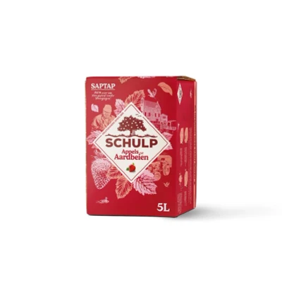 Afbeelding van Schulp Saptap Appel Aardbei Ambachtelijk 5 liter