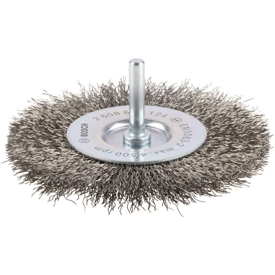 Image de BOSCH 2608622124 brosse à disque ondulée 100 x 0,3 mm acier inoxydable