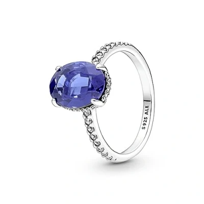 Afbeelding van Pandora Sparkling Statement Ring, Dames, Maat: 54, Sterling silver