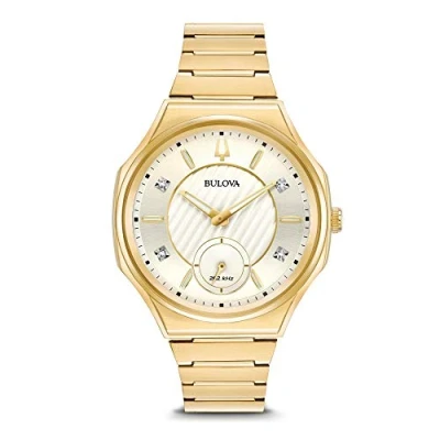 Afbeelding van BULOVA 97P136 Horloge RVS Goudkleurig 40 mm
