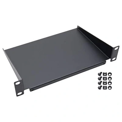 Afbeelding van HMF Rack voor serverkast 10&quot; 1 HE Diepte 150 mm Zwart