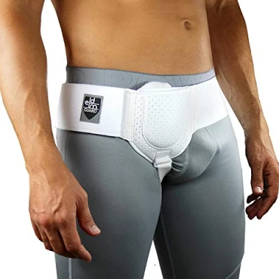 Afbeelding van Everyday Medical Hernia bewaker I Inguinale herniale riem voor heren linker of rechterkant Postoperatieve steunriem liesbreuken Verstelbare in maat L/XL